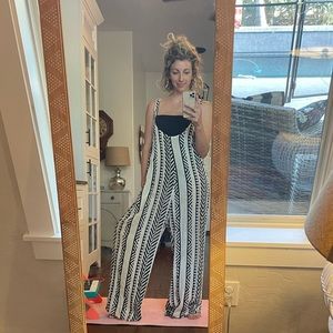 Vici doll wide leg jumpsuit sold out very rare, tribal print